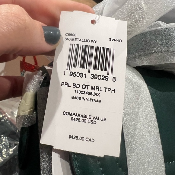 NWT Coach Marlie Top Handle Satchel With Border Quilting In Ivy Green - Picture 8 of 8